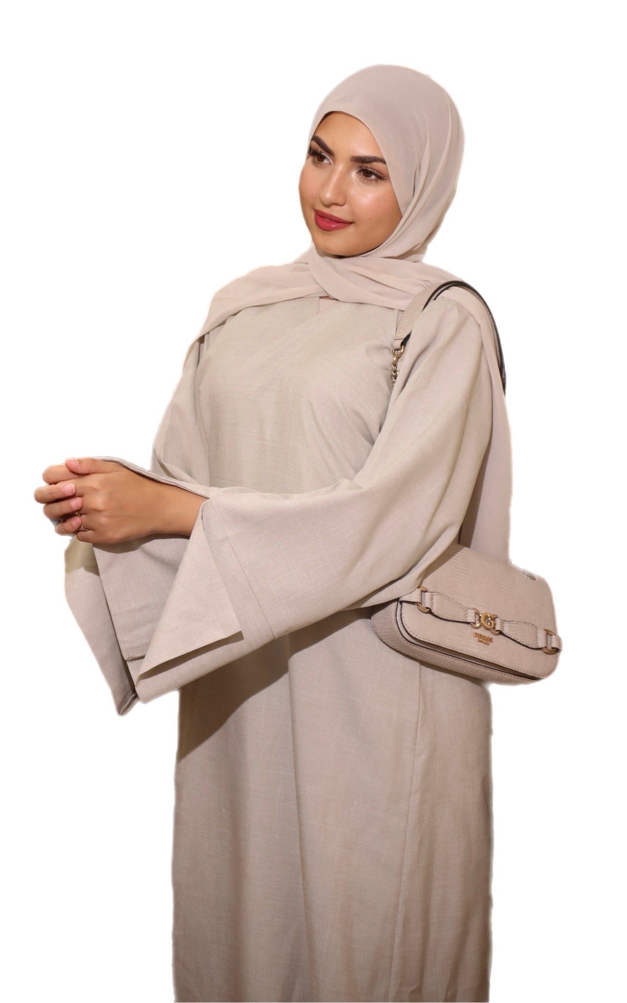 Luxurious Linen Abaya