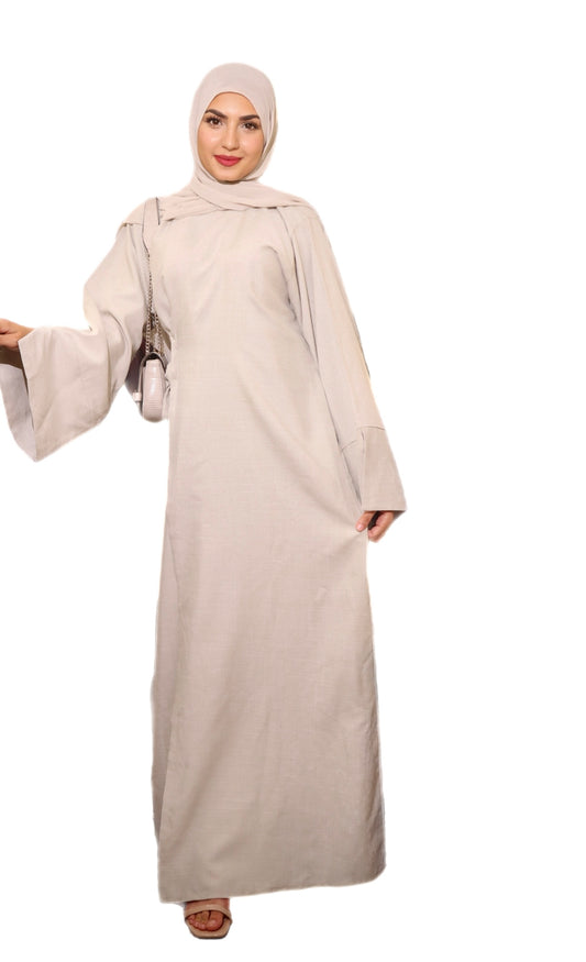 Luxurious Linen Abaya
